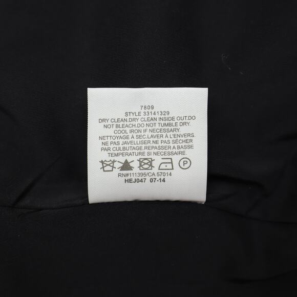 Tory Burch Women's Ada Skirt Metallic Tweed A-Line Granite Gray Skirt Sz 12 - Picture 7 of 9